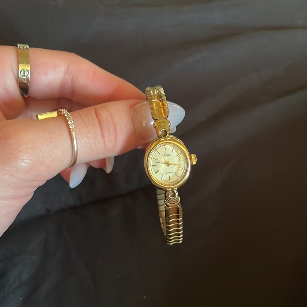 Vintage gold watch